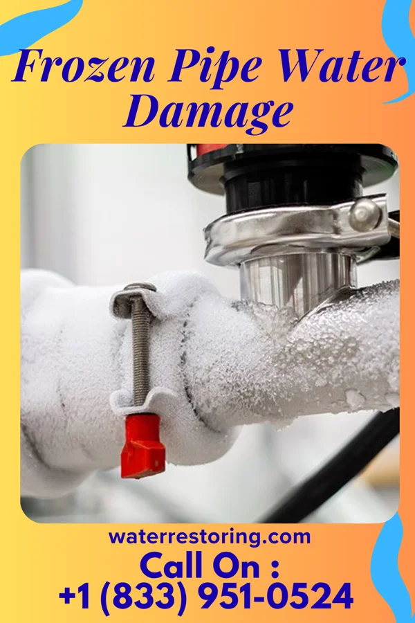 Frozen Pipe Water Damage in St. Donatus, IA